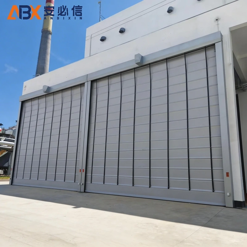 金华市软帘堆积门